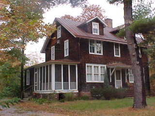 Superintendent's residence before historic roof restoration work by Roof Menders