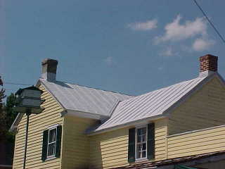 Roof Menders metal roof project in Chesapeake City