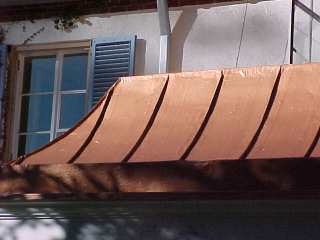 Roofdx copper view of repair work